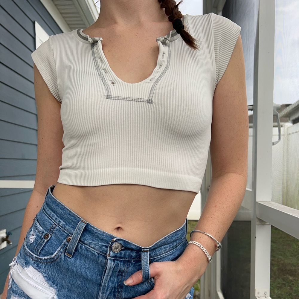 Urban Outfitters ‘out from under’ white top